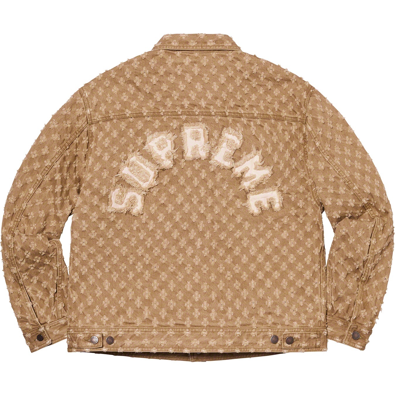 Hole Punch Denim Trucker Jacket view 4